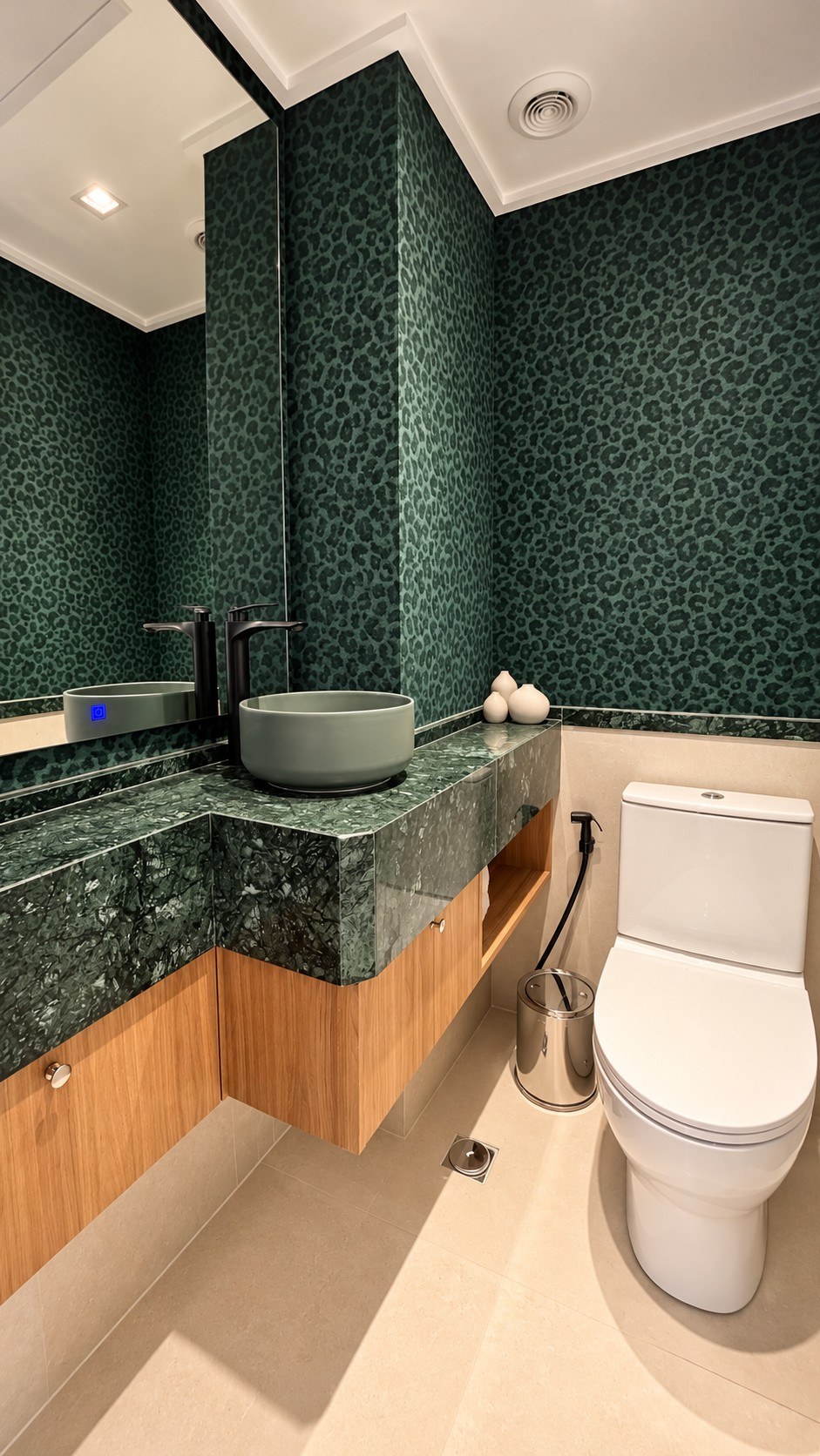 Foto del lavabo terminado