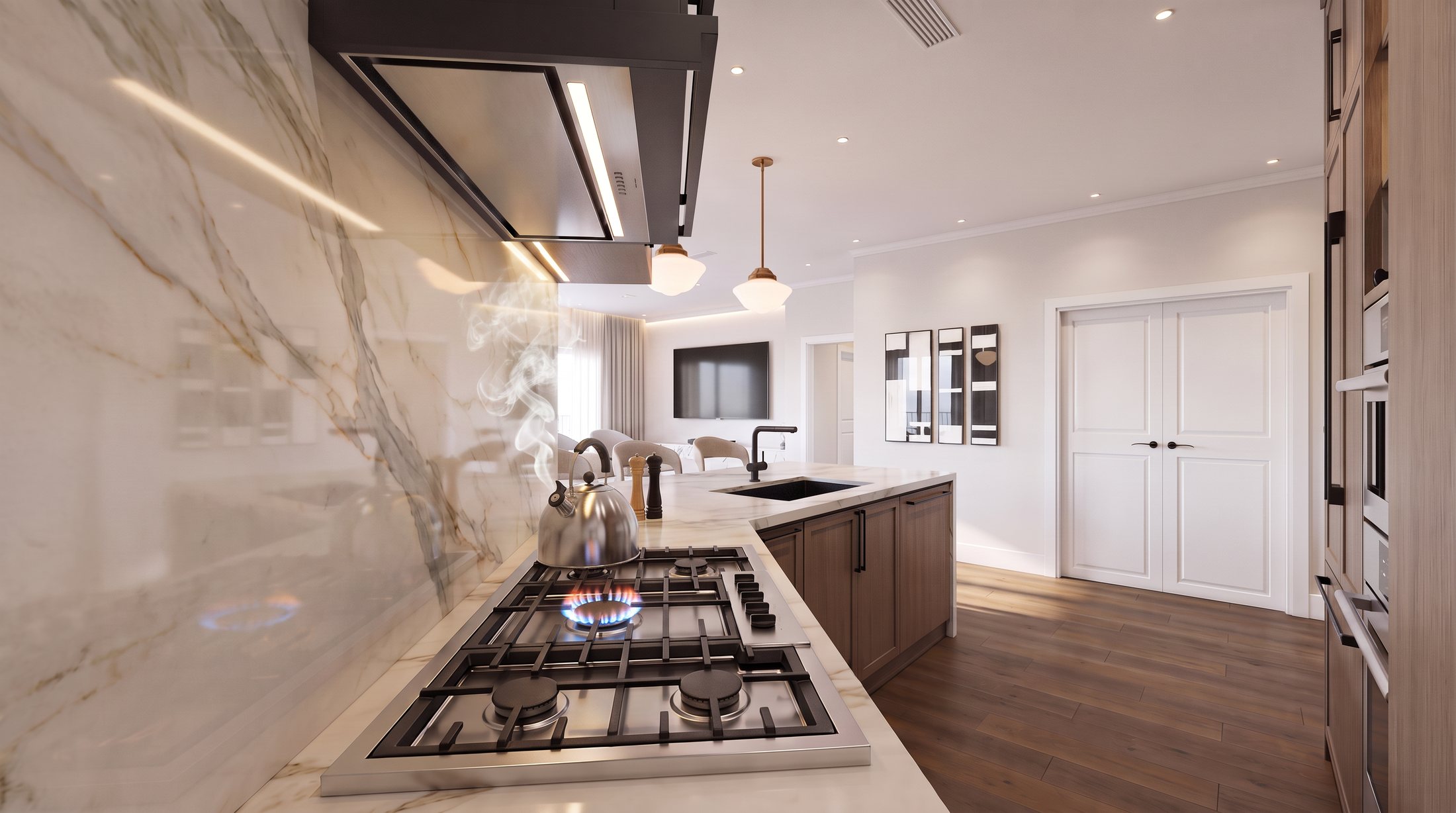 Render final de la cocina